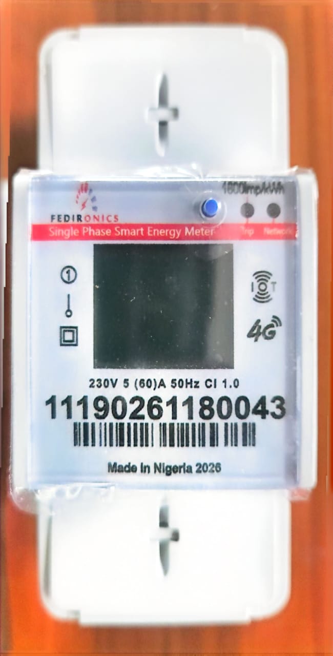 Fedironics Smart IoT Energy Meter DIN Rail - Three Phase